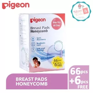 Pigeon Breast Pad Breastpad Honeycomb 66 pcs / Penyerap ASI