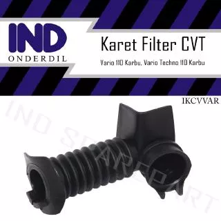 Karet Filter-Hawa-Sambungan CVT-Duct L Cover Honda Vario 110 Lama-Old/Vario Techno 110 Karbu CBS-Non