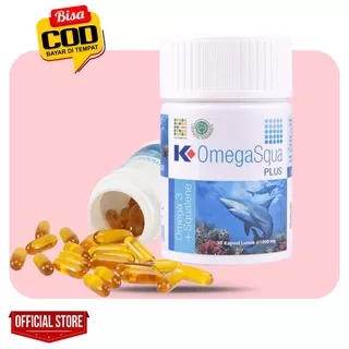 K-OMEGASQUA PLUS | K-LINK | OMEGA SQUA KLINK | OMEGA 3 ORI | FISH OIL not KRILL OIL | SQUALENE