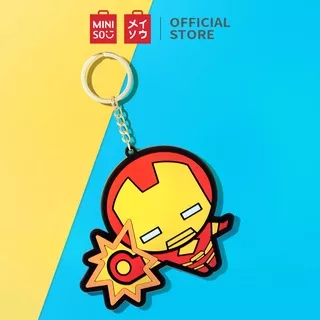 MINISO Marvel Gantungan Tas Kunci Liontin Hiasan Cermin Mirror Pendant Mainan Perhiasan Keychain Charm Aksesoris Tas Dompet Wanita Acces Boneka Karakter Lucu Terkenal  Original Kreatif Asli Kartun Beruang Cute