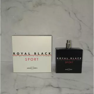 Arno Sorel Royal Black Sport Pour Homme Edt 100 ml Tester