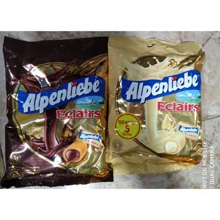 PERMEN Coklat Permen Susu Permen Coklat Karamel Permen White Chocolate Alpenliebe Eclair eclairs