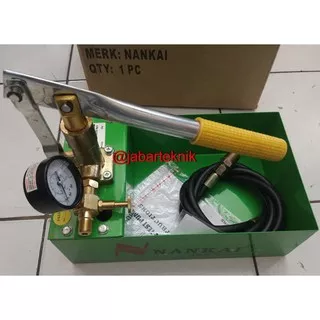 TEST PUMP MANUAL ALAT TES TEKANAN PIPA AIR NANKAI SY60