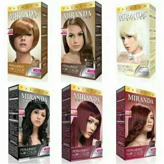 Miranda hair color premium/cat rambut 30ml