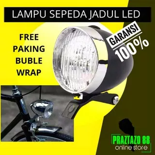 Lampu Sepeda Jadul/Lampu Sepeda Onthel/Bicycle Retro Vitage/Lampu Sepeda LED/Lampu Depan Sepeda