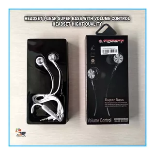 HEADSET I-GEAR SUPER BASS WITH VOLUME CONTROL HEADSET HIGHT QUALITY