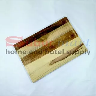 Talenan/ Nampan/ Baki/ Serving board solid line - 20*30 cm