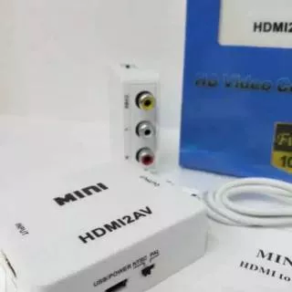 MINI BOX HDMI2AV / HDMI TO AV RCA CONVERTER ADAPTOR / MINI HDMI2AV
/ RCA CONVERTER ADAPTER