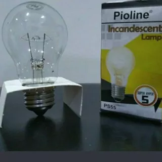 lampu pijar 5watt pioline paket 10pcs/lampu hiper 5watt kuning pioline