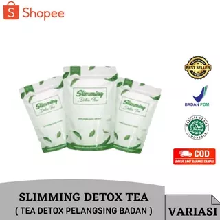 (BISA COD) Slimming Detox Tea BELI 1 GRATIS 1, Teh Pelangsing, Teh Detox, Teh Hijau, Teh Diet.