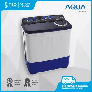 AQUA MESIN CUCI 2 TABUNG 12 Kg QW P1250T | PROMO GRATIS ONGKIR