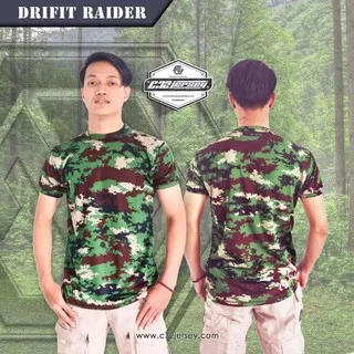 kaos loreng drayfit raider TNI.