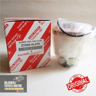 Filter Saringan Solar Innova Reborn, Fortuner VRZ & Hilux Diesel Fuel Original Genuine Toyota (23390-0L070)