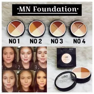 FOUNDATION 3 WARNA ME NOW BPOM / MN / MENOW