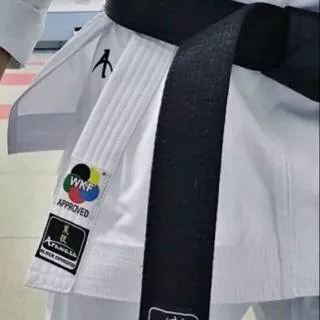 Baju karate ARAWAZA Black Diamond WKF APPROVED Original