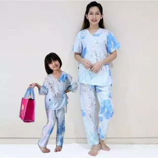 baju tidur kimono couple ibu dan anak perempuan