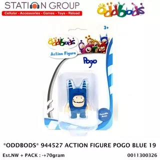 ODDBODS 944527 ACTION FIGURE POGO BLUE 19