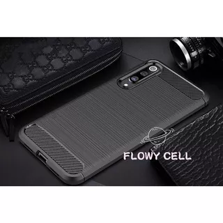Vivo Y12 Y15 Y17 Y12i Y21 Y21s Y33s Y83 Y81  Black carbon fiber case softcase casing