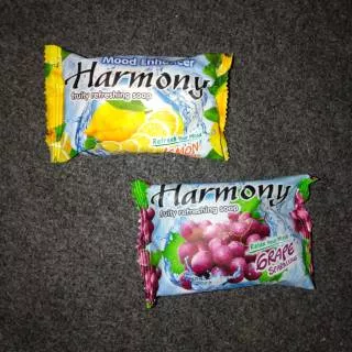 Harmony sabun mandi batang lemon dan anggur Harmoni