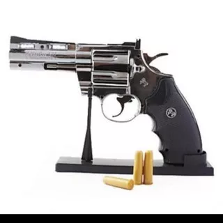 Terbaru Lighter / Korek Api Pistol Revolver Python 357 Murah!! Oke! Original