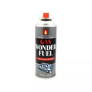 Gas Wonderfuel Wonder Fuel Kaleng Butane Isi Ulang Kompor Portable 220 Gram