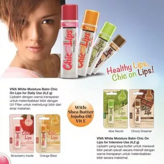 Viva White Chic On Lips Daily/Intensive Use - lip balm