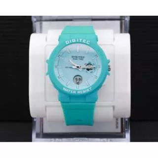 JAM TANGAN DIGITEC ORIGINAL LADIES ANTI AIR DIAMETER 4 CM || JAM TANGAN WANITA DIGITAL ANALOG