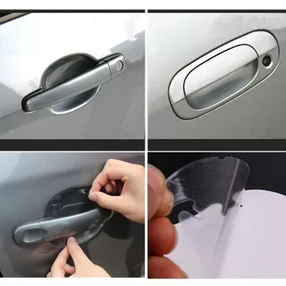 Sticker Anti Gores Pelindung Gagang Pintu Mobil