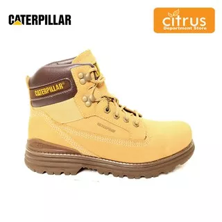 Caterpillar Baseplate P723832 Cream Sepatu Boots Pria