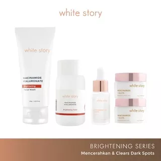 White Story Brightening Series - Brightening Face Serum / Brightening Day Cream / Brightening Night Cream / Brightening Facial Wash