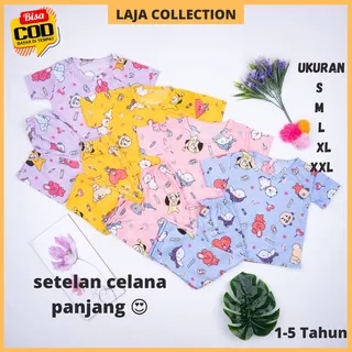 Baju Anak Set BT21 Celana Panjang Motif Karakter 1-6 Tahun  / Setelan Playset Kaos / Setelan Anak / Baju Bayi / Fashion Anak Perempuan / Baju Anak Cewek / Baju Anak Murah / Pakaian Anak Perempuan / Pakaian Anak Cewek / bayu umur 1 2 3 4 5 6