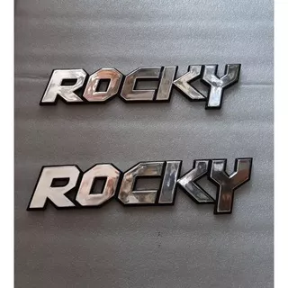 Emblem ROCKY untuk daihatsu taft rocky