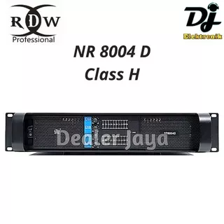 Power Amplifier RDW NR 8004 D / NR 8004D Class H - 4 channel