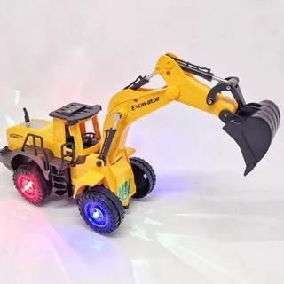 MAINAN TRUK BEKO EXCAVATOR TRUCK KONSTRUKSI BESAR 35 CM