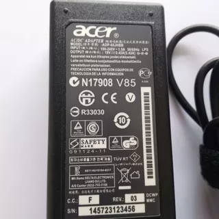 Adaptor Charger Acer Liteon 19v 3.42 a size 5.5*1.7mm untuk acer 4738 4736 acer e1 acer e2 dll