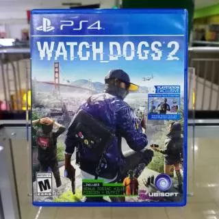 BD PS4 Watchdogs 2 II .. game cd kaset bluray watch dogs playstation 4 PS