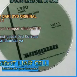 Diskon Promo CD DRIVER PRINTER INK-JET EPSON L360 ALL IN ONE  modis ???.