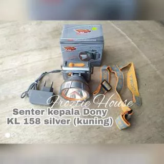 Senter Kepala Dony KL 158 Silver
