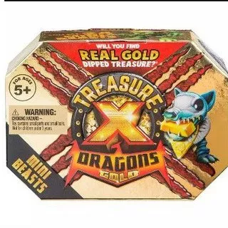 Treasure X Real Gold Dragons Gold (MINI BEAST)