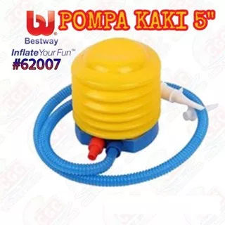 Bestway 62007 Pompa Angin Manual Kuning 5 Injak Kaki SNI