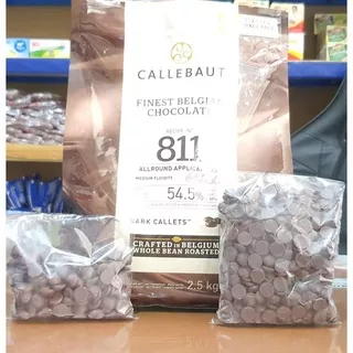 Dark Cokelat Callebaut 811 / Callebaut Dark Chocolate 811 100Gr, 250Gr (Expired September 2022)