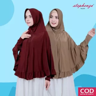 Jilbab Lengan Panjang Pad Antem Hijab Tangan Panjang Jilbab Rempel Syari Jersey