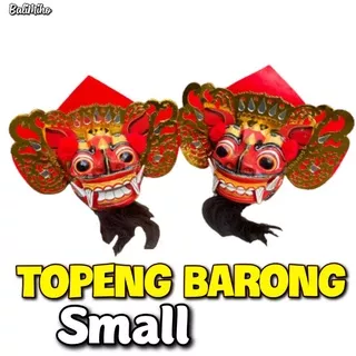 TOPENG BARONG TAPEL BARONG BARONG BALI MINIATURE BARONG KERAJINAN BALI TOPENG KAYU TAPEL BAUK