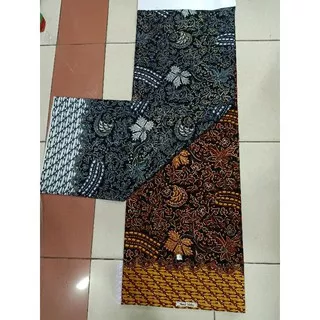kain batik foil / semi sutra / batik meteran murah / kain batik bawahan kebaya