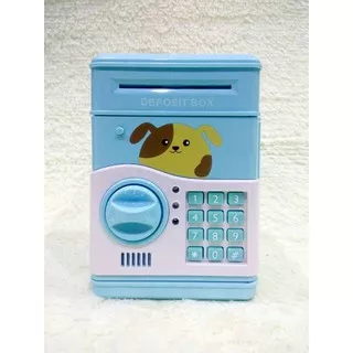 Mainan Anak Unik Saving Box Celengan Brankas ATM Karakter Hello Kitty,Doraemon, Minions, Frozen
