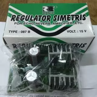 KIT POWER SUPPLY REGULATOR SIMETRIS 15V TYPE-087B RANIC