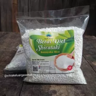 Beras Shirataki Beras Diet Konnyaku Rice Beras Konyaku Beras Konyaku 200 G Shirataki Rice Surabaya
