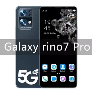 Original! baru HP murah Galaxy Rino7 Pro Ponsel Asli 12+512GB ROM 24+48MP HD Kamera Handphone android 4G/5G Dual SIM Dual Standby 5G hp murah cuci gudang