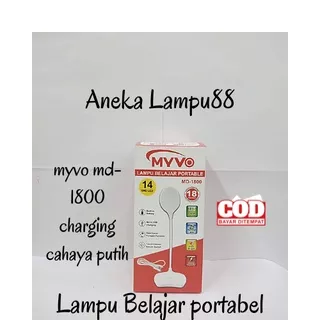 Lampu Belajar portabel MYVO - LAMPU MEJA MYVO MD 1800 - LAMPU CAS MYVO