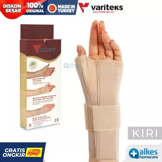 Wrist Support - Variteks Wrist Splint With Thumb Grib ( Penyangga tangan ) 306L